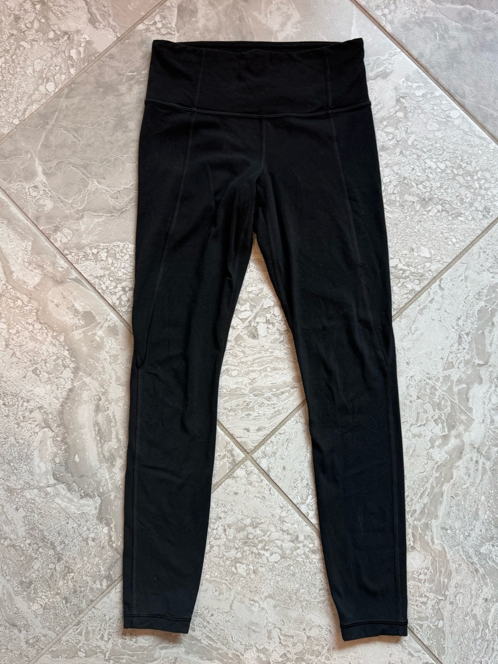 Athleta Black High-Waist Leggings, Size XXS